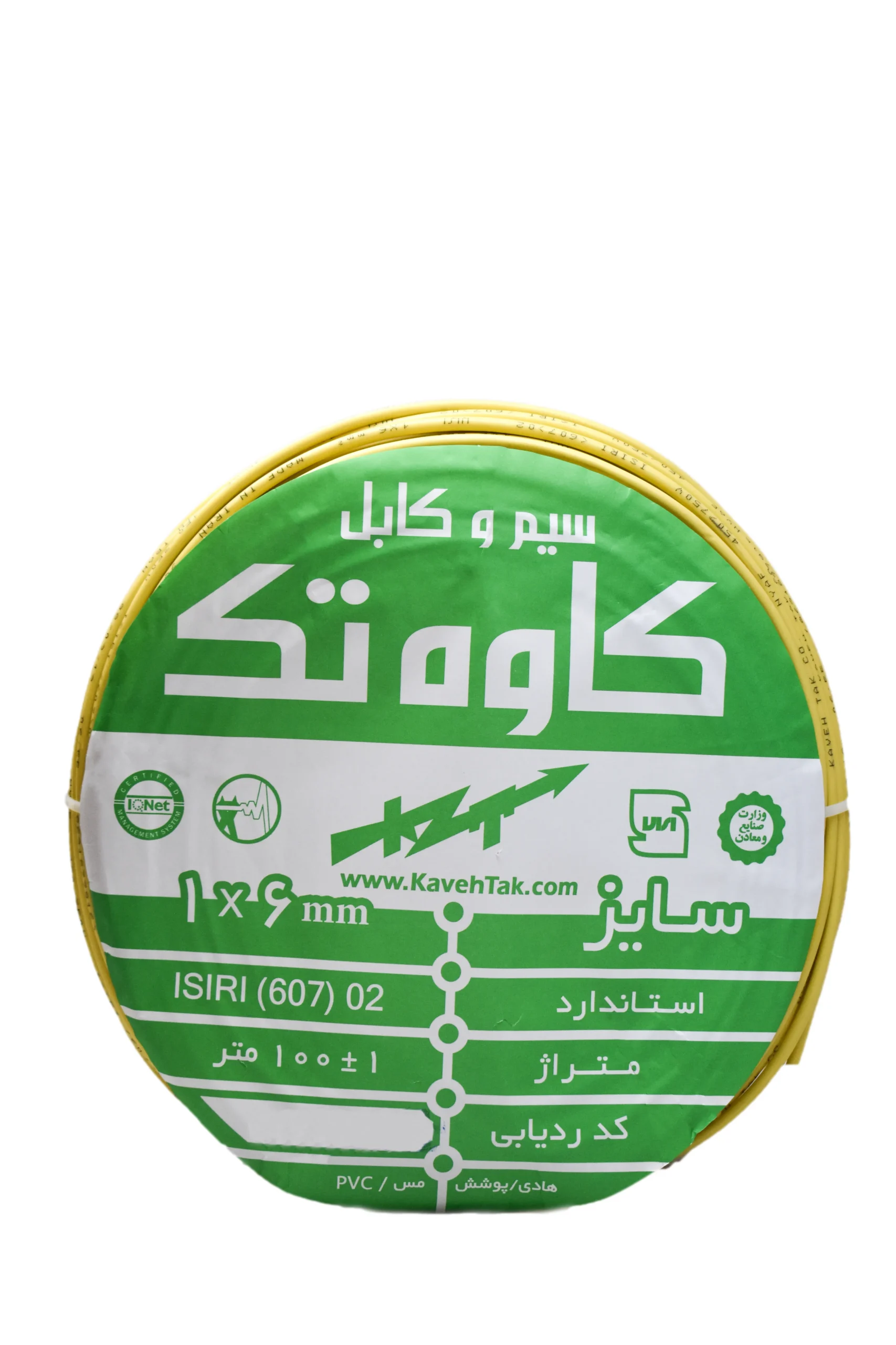 سیم و کابل کاوه تک ،سایز 1×6